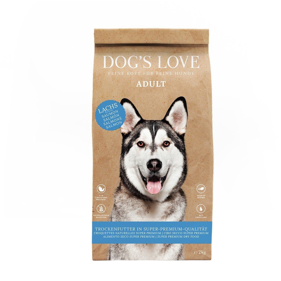 DOG'S LOVE losos 2 kg