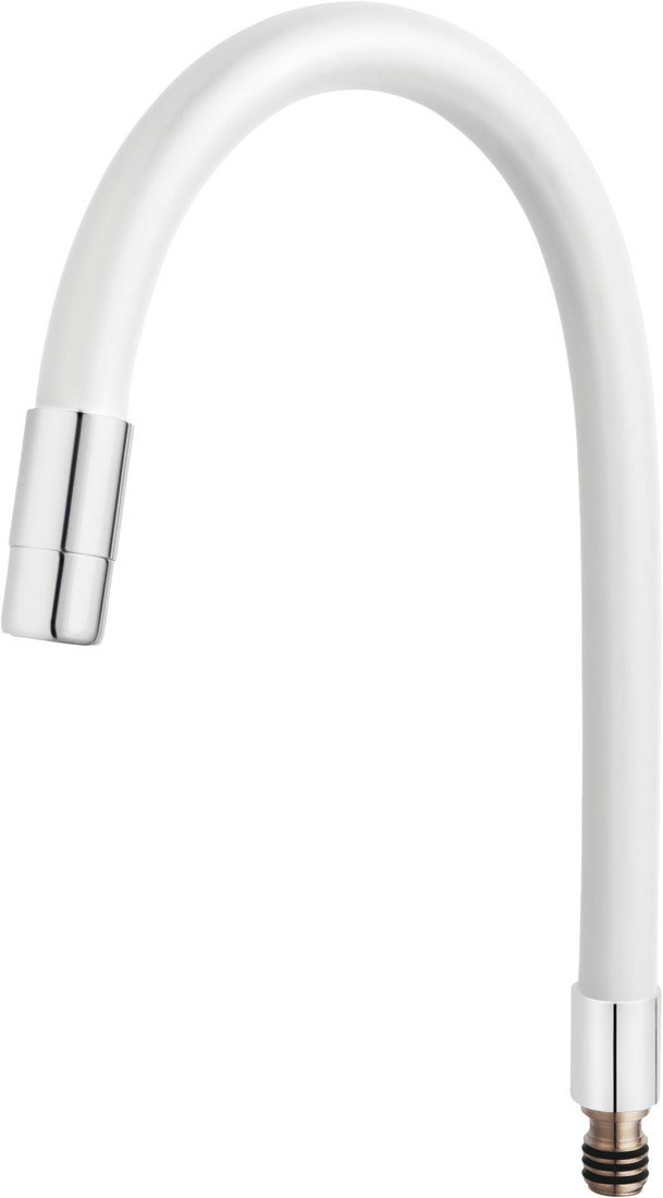 NOVASERVIS RAM70710,0B Elastické rameno k baterii 70710, bílá-chrom (RAM70710,0B)