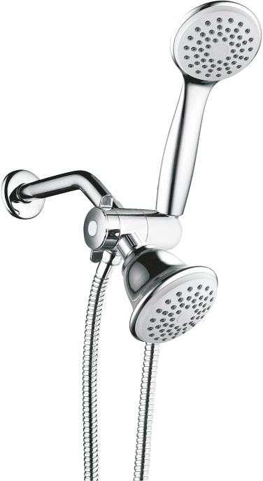Eco produkty Sprchový hlavový přepínatelný set s hlavovou sprchou, ramínkem, ruční sprchou a hadicí
