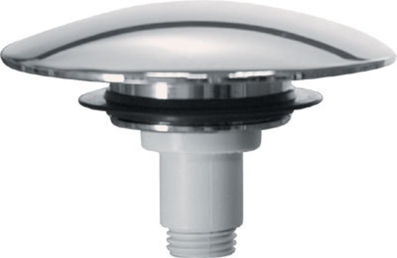 Silfra Náhradní plastová zátka Click Clack, 72mm, chrom