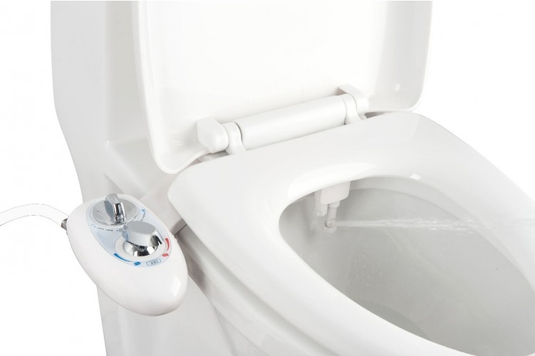 Intimus Mini přídavný bidet pro instalaci pod stávající WC sedátko