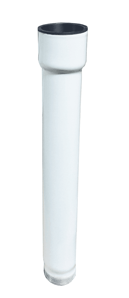 Česká republika Trubka ke koši otočného akrylátového, litého nebo smaltovaného umyvadla - 45 cm