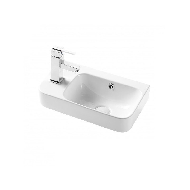 Olsen spa Umývátko PICCOLO GRANDE 45 x 26 x 15,5 cm s baterií vlevo - OLKLT5117L