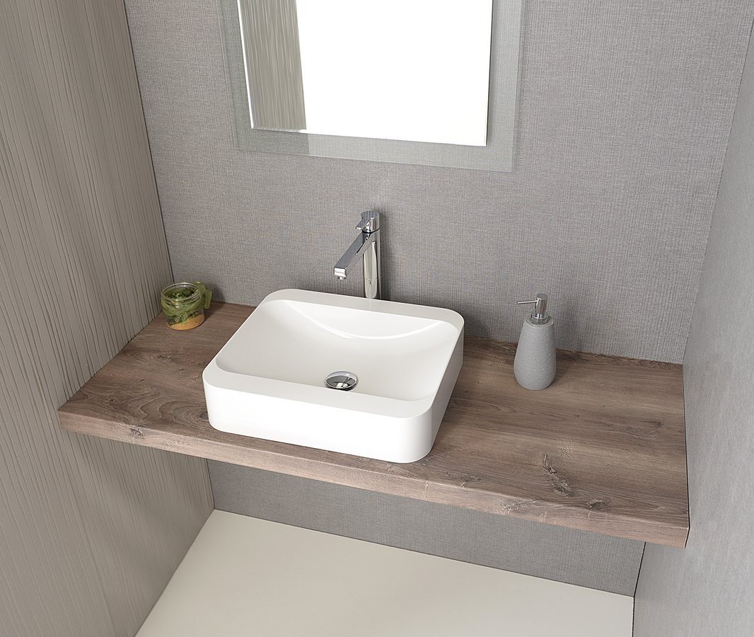 Sapho AVICE deska 80x50cm, ořech rustik