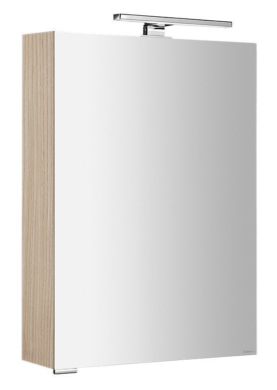 Sapho MIRRÓ galerka s LED osvětlením, 50x70x16cm, levá/pravá, jilm bardini