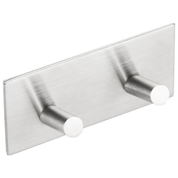 Sapho Samolepící dvojháček, broušený nerez