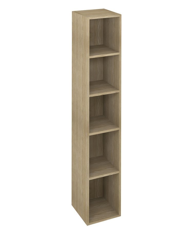 Sapho ESPACE otevřená policová skříňka 30x172x32cm, jilm bardini