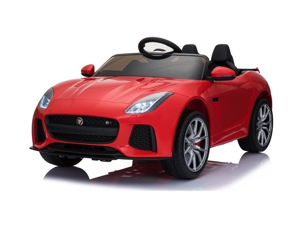 mamido Elektrické autíčko Jaguar F-Type lakované červené