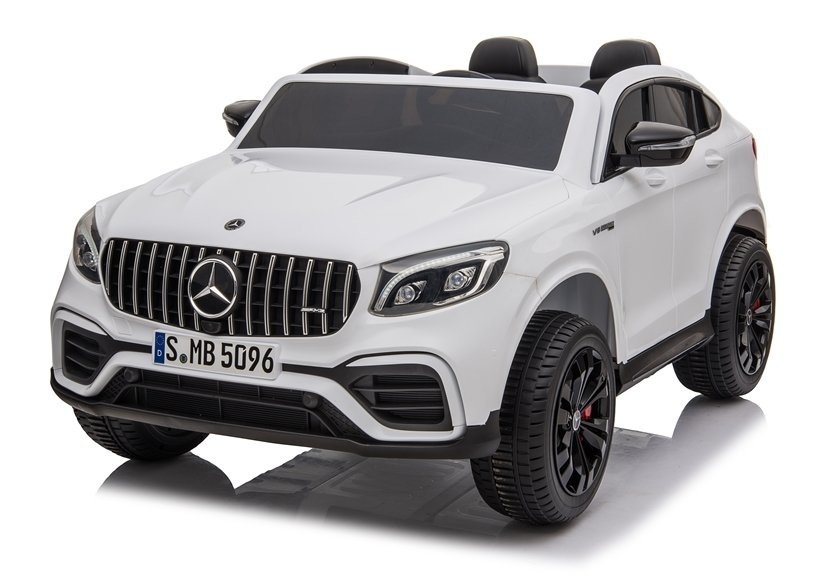 mamido Dětské elektrické autíčko Mercedes GLC 63S 4x4 dvoumístné bílé