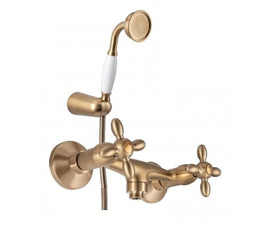 Olsen spa VENEZIA V-12 Sprchová nástěnná baterie 150 mm, bronz