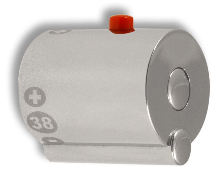 NOVASERVIS R/2500T,0 Rukojeť termostatu chrom (R/2500T,0)