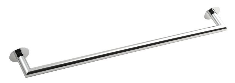 Polysan Madlo na ručník 650x70mm pro lepení na sklo, chrom