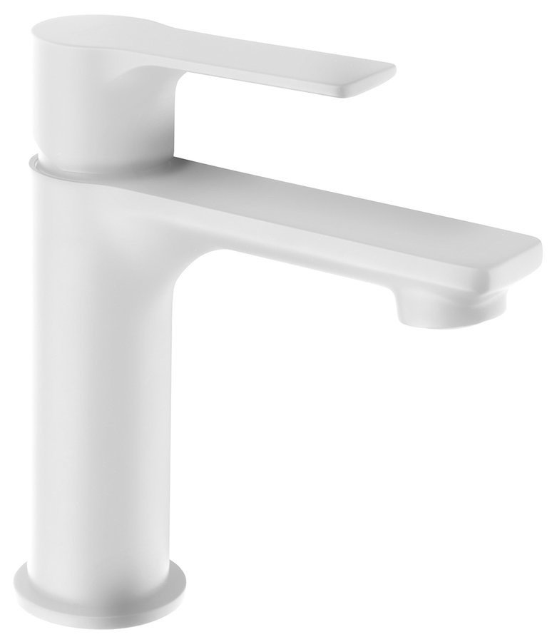 Sapho PAX stojánková umyvadlová baterie bez výpusti, bílá mat