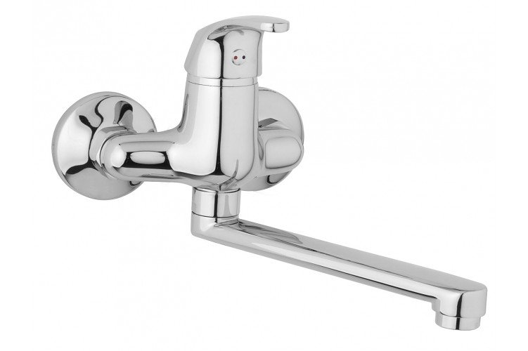 JB Sanitary Slim A103010 - dřezová / umyvadlová nástěnná baterie 100 mm