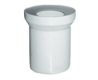 PB Připojovací WC přímý kus 110 x 150 mm - dopojení přímé s manžetou
