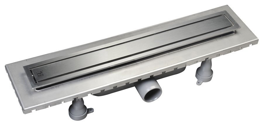 Sapho ESSEFLOW 32 nerezový sprchový kanálek s roštem, 320x66x80 mm (otočením roštu lze vložit dlažbu)