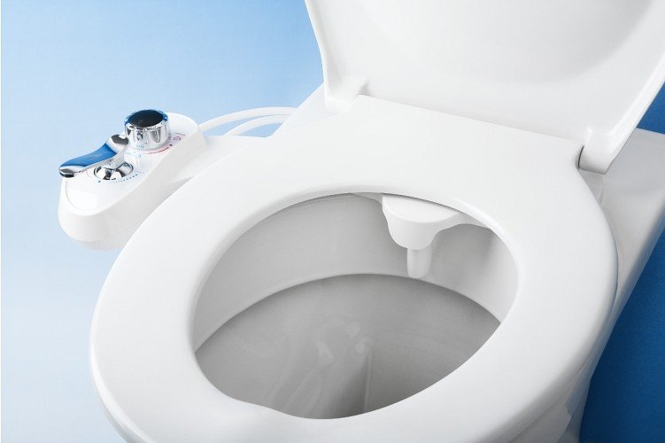 Intimus Mini Evo přídavný bidet pro instalaci pod stávající WC sedátko