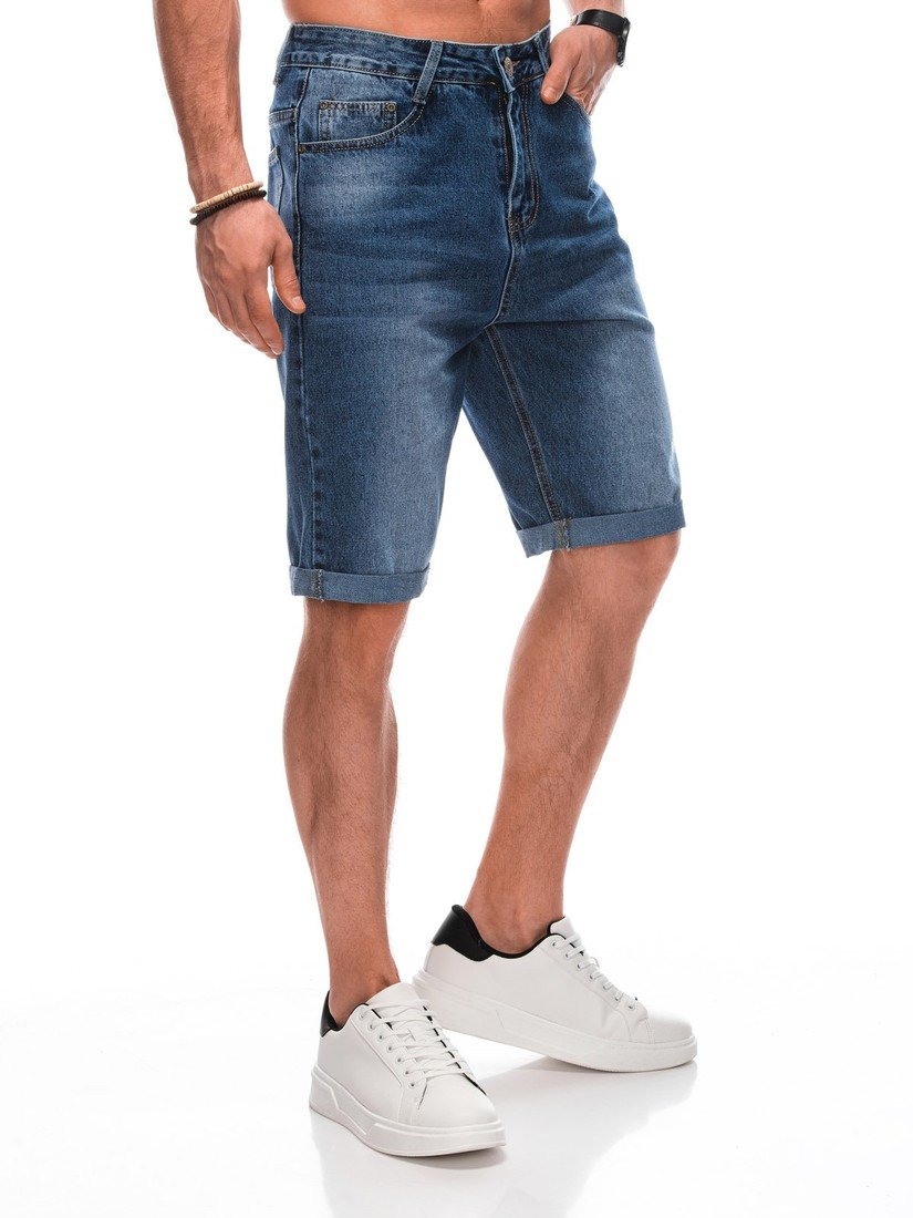 Edoti Men's denim shorts