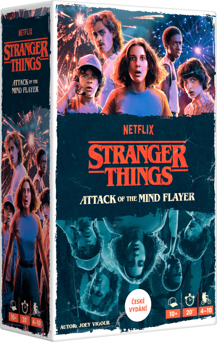 Stranger Things: Attack of the Mind Flayer CZ -  karetní párty hra