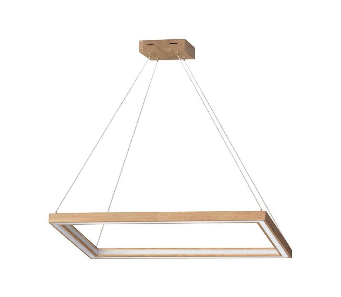 1027402300000-LED Stmívatelný lustr na lanku LEGNO 2xLED/33W/230V dub