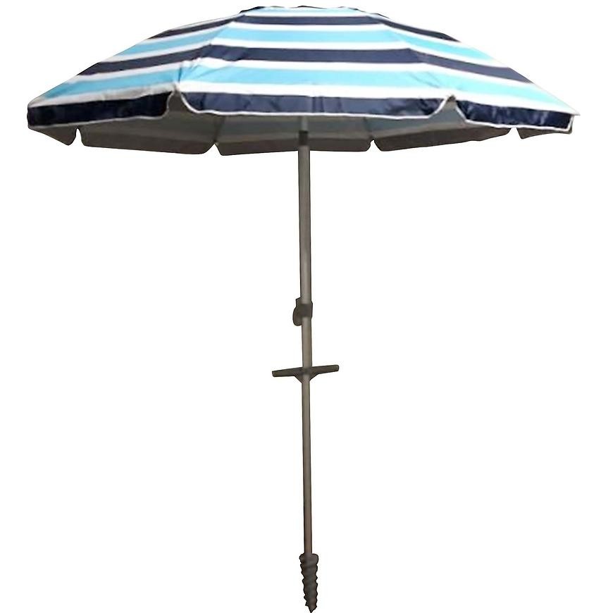 ZAHRADNÍ SLUNEČNÍK 200 CM, MODRÝ, YT-180PN