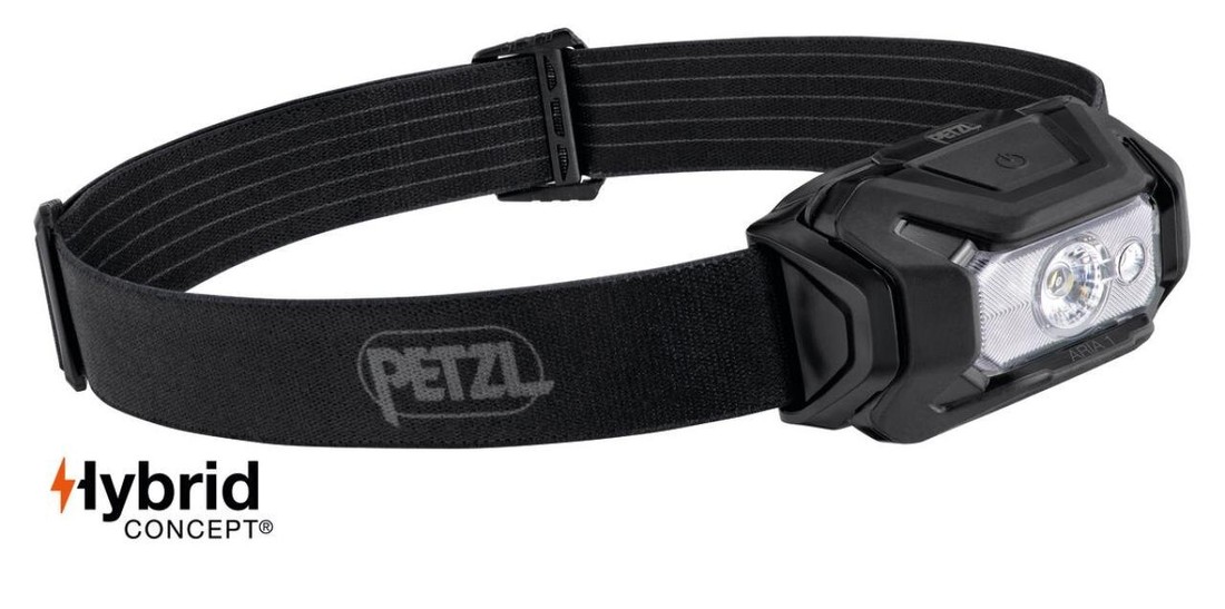 Čelovka Aria 2 RGB Petzl® – Černá (Barva: Černá)