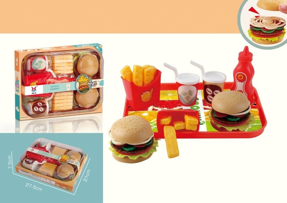 Alltoys Hrací set hamburger