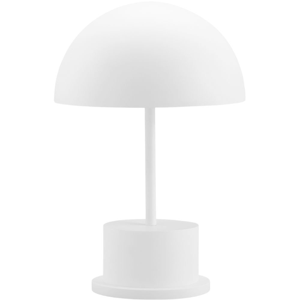 Přenosná stolní lampa RIVIERA Printworks 28 cm bílá