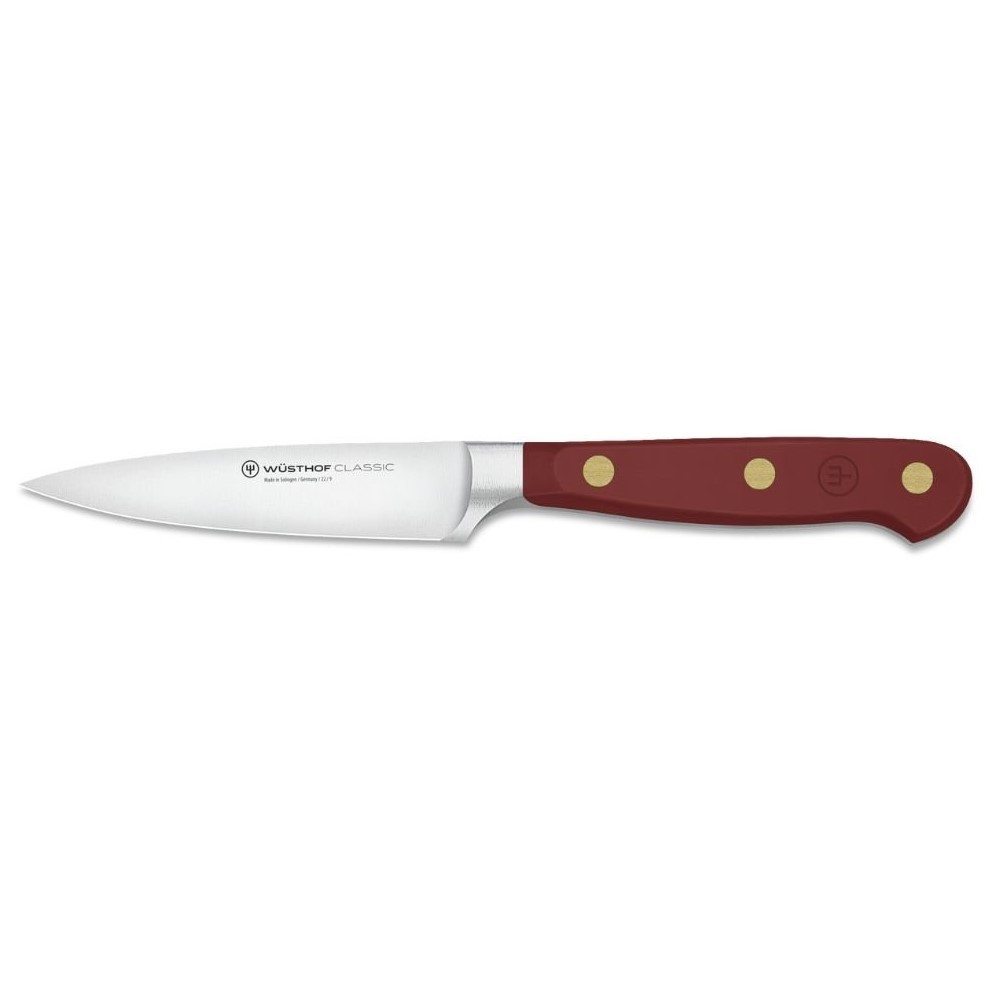 Nůž na zeleninu CLASSIC COLOUR 9 cm, sumacově červená, Wüsthof