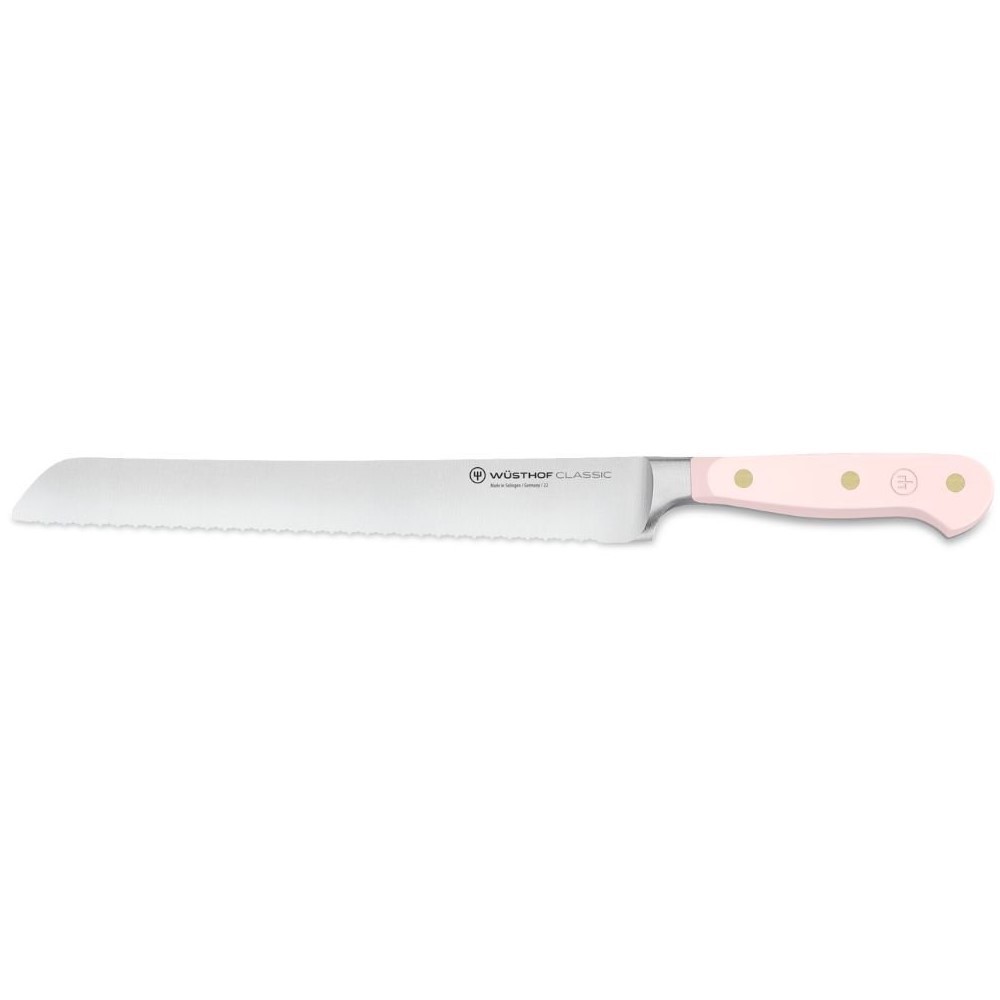 Nůž na chleba CLASSIC COLOUR 23 cm, růžová himalájská sůl, Wüsthof