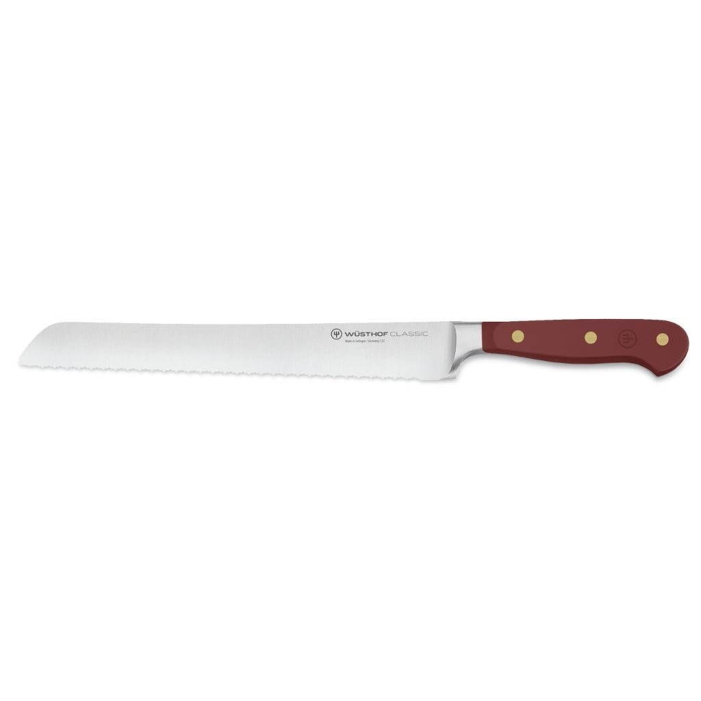 Nůž na chleba CLASSIC COLOUR 23 cm, sumacově červená, Wüsthof