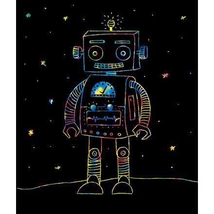 D'arpeje POCKETS škrabací obrázky s motivy