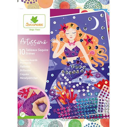 D'arpeje ARTISSIMO dekorace flitry Mořská panna