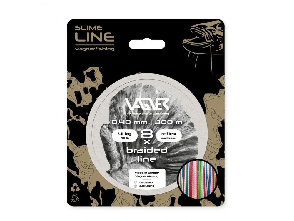 Vagner Braided Line Reflex Multicolor 300m - 0,40mm