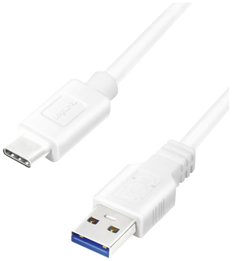 LogiLink USB kabel USB 3.2 Gen1 (USB 3.0 / USB 3.1 Gen1) USB-A zástrčka, USB-C ® zástrčka 2.00 m   CU0176