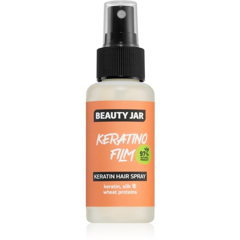 Beauty Jar Keratino Film keratinový sprej pro slabé, namáhané vlasy 80 ml