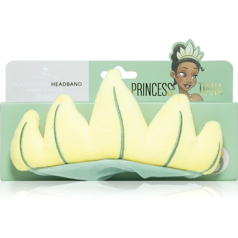 Mad Beauty Disney Princess Tiana kosmetická čelenka 1 ks