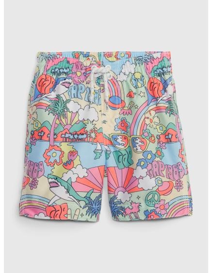 Dětské vícebarevné plavky