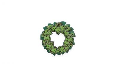 Hop Wreath Brooch