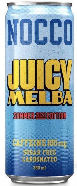 Power a energy drinky Nocco Nocco juicy Melba 330ml