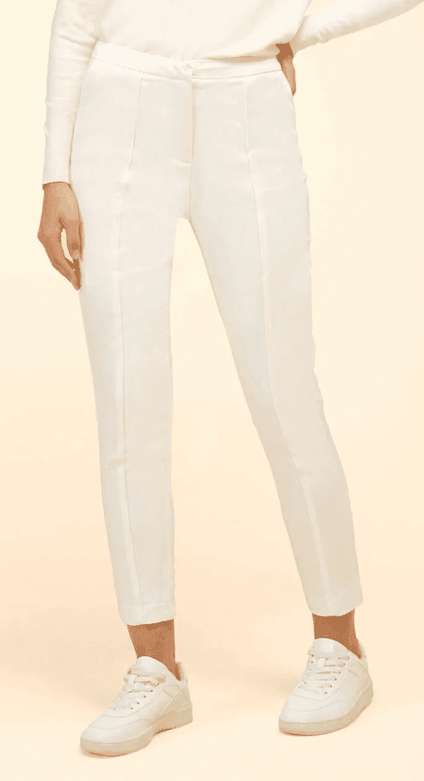 Dámské bílé kalhoty Orsay