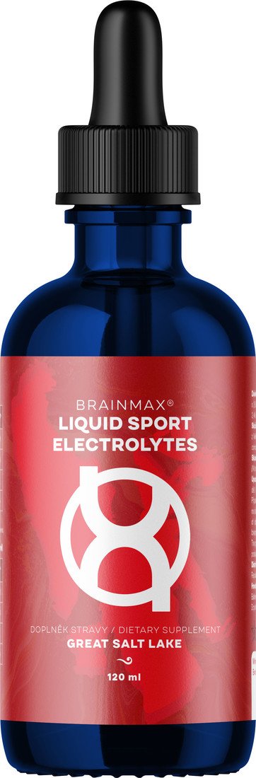 BrainMax Liquid Sport Electrolytes, elektrolyty pro sportovce, 120 ml