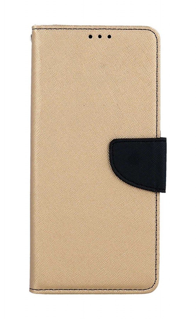 Pouzdro TopQ Xiaomi Redmi 12C knížkové zlaté 95448