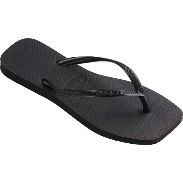 HAVAIANAS SQUARE Dámské žabky, černá, velikost 37/38