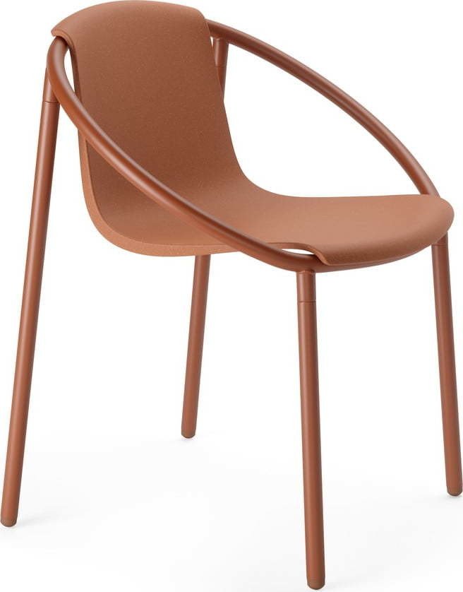 Jídelní židle v cihlové barvě Ringo – Umbra