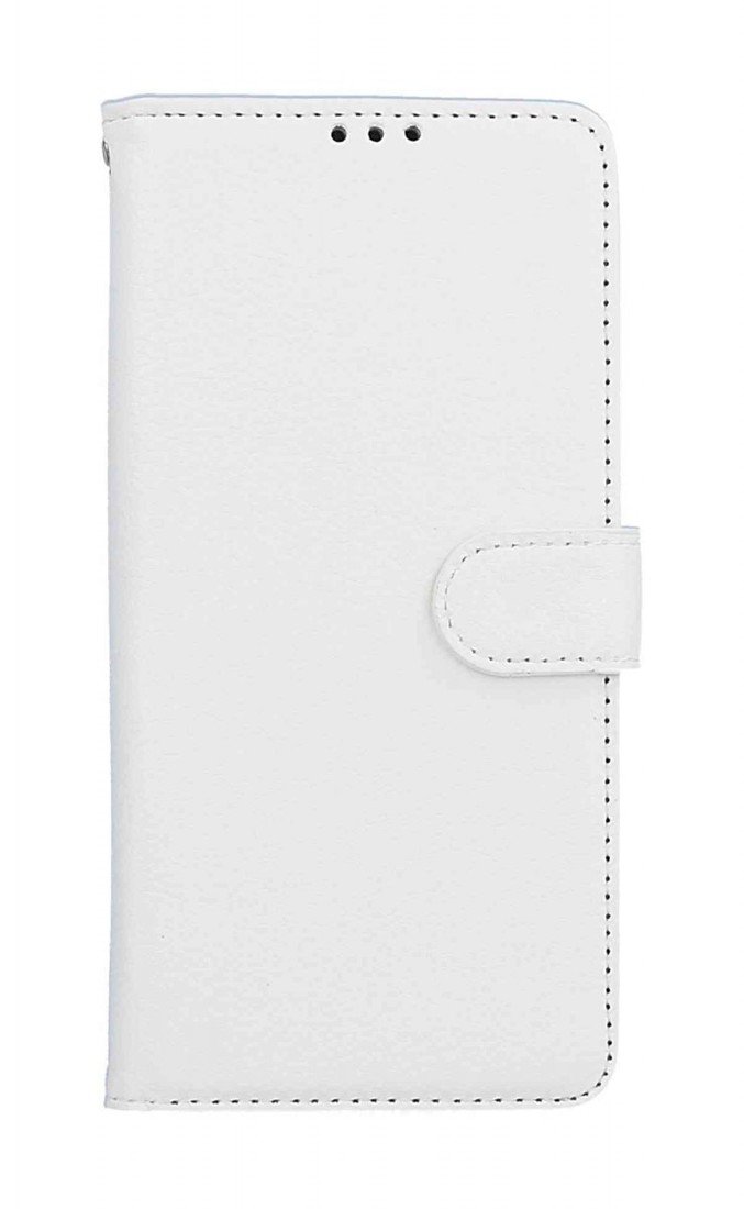 Pouzdro TopQ Xiaomi Redmi A2 knížkové bílé s přezkou 95400