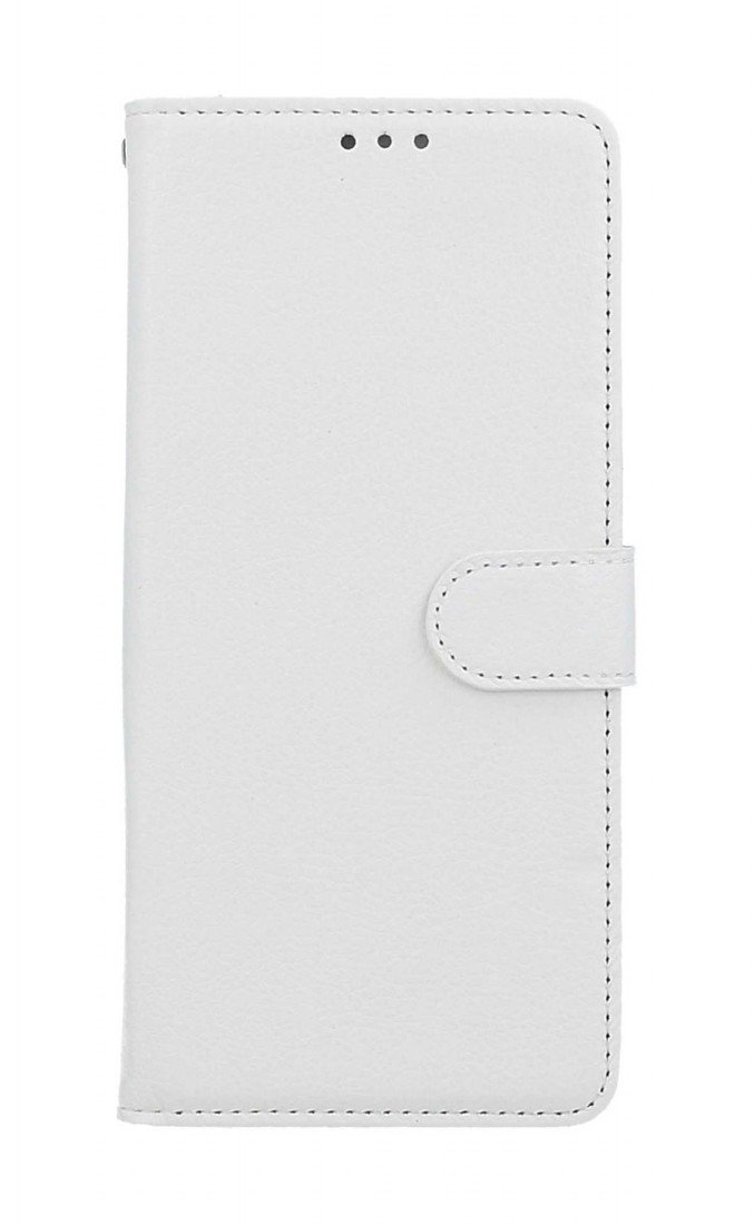 Pouzdro TopQ Xiaomi Redmi 12C knížkové bílé s přezkou 95397
