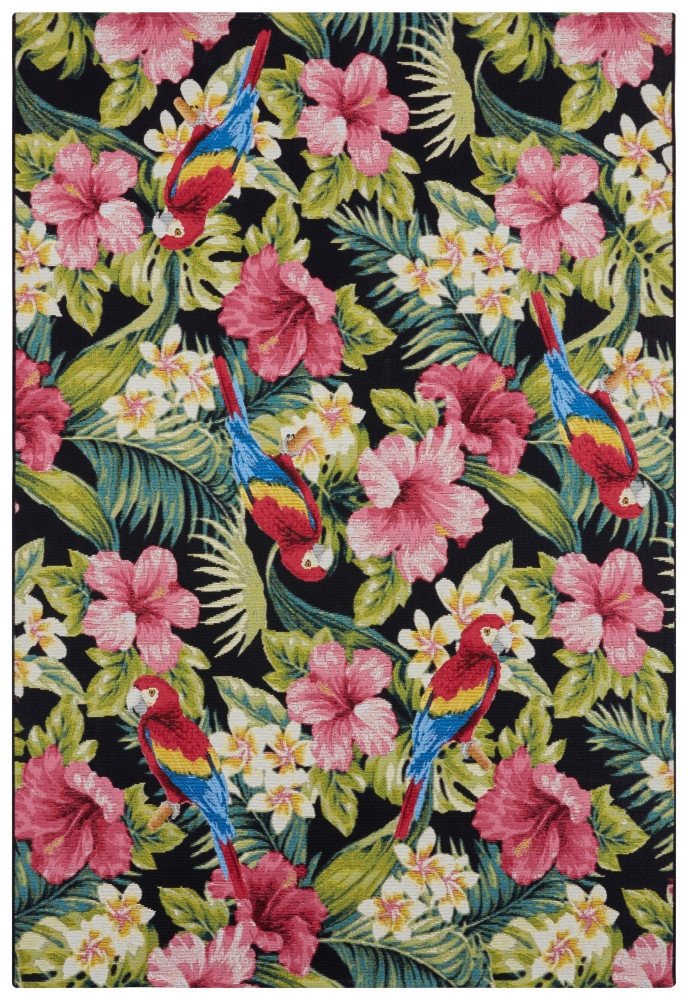 Hanse Home Collection koberce Kusový koberec Flair 105619 Tropical Feeling Multicolored - 200x285 cm Vícebarevná