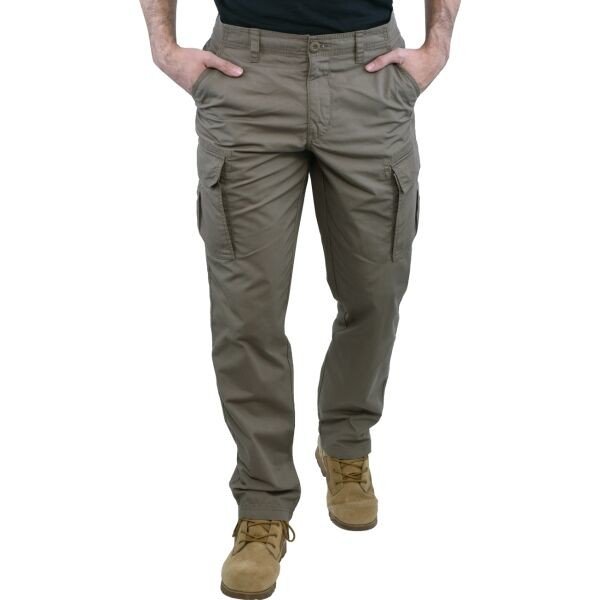BUSHMAN TORRENT Pánské outdoorové kalhoty, khaki, velikost 62