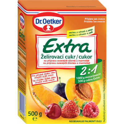 Dr. Oetker Extra 2:1 želírovací cukr, 500 g